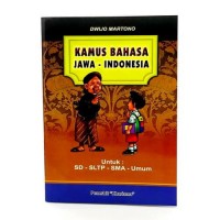 Kamus Bahasa Jawa - Indonesia
